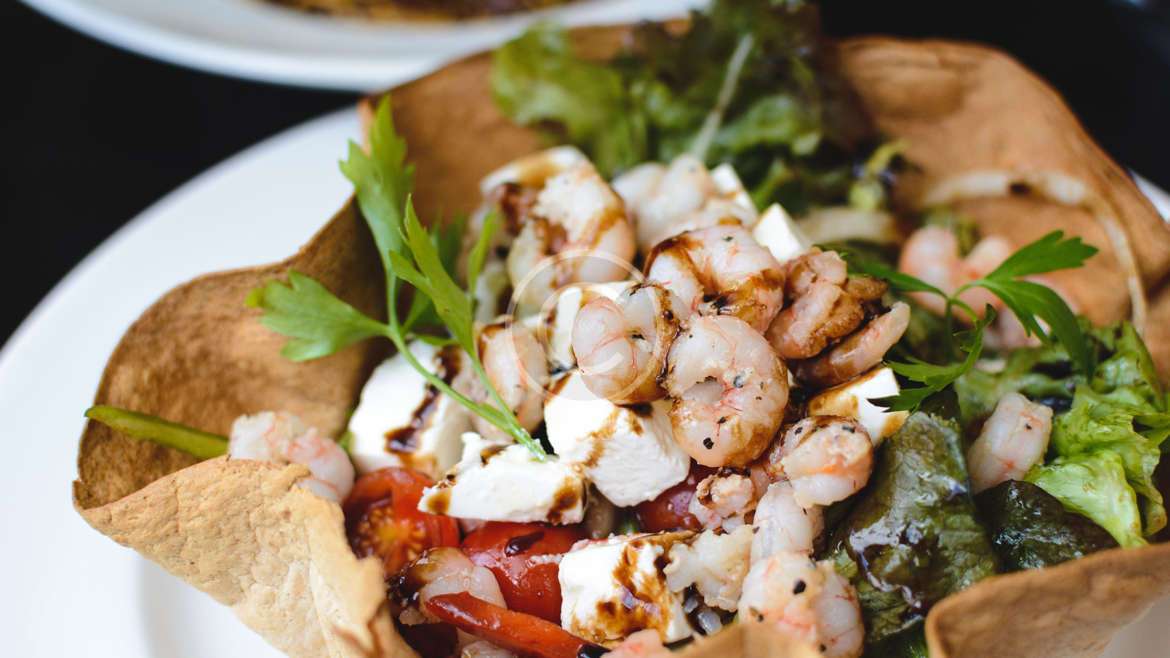 Shrimp Po’ Boy Flatbread